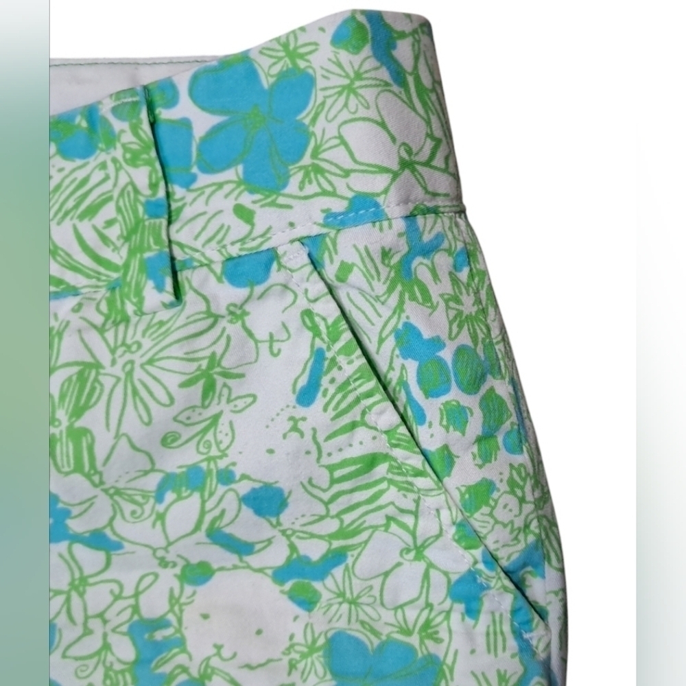 Lilly Pulitzer Chipper Shorts It's A Zoo Size 2 - Picture 3 of 14